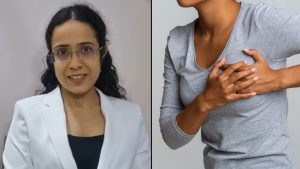 ब्रेस्ट कैंसर के छह आम लक्षण हमारे हिंदी डॉक्टर ब्रेस्ट कैंसर के छह आम लक्षणों के बारे में बताते हैं। अगर आप इन लक्षणों को लेकर परेशान हैं, तो कृपया अपने हेल्थकेयर प्रोफेशनल से सलाह लें। Six Common Symptoms of Breast Cancer Our Hindi doctor explains six common symptoms of breast cancer. If you are concerned about these symptoms, please consult your healthcare professional. By the Humanitarian Medical Organisation Developing Medicine.